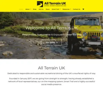 Allterrainuk.com(All Terrain UK Green Laning) Screenshot