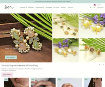 Allthatdori.com(Handcrafted Jewellery Based in Dubai) Screenshot