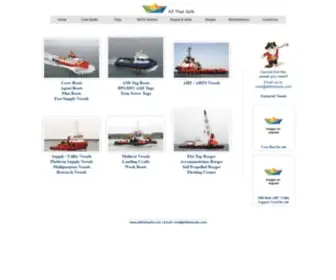 Allthatsails.com(Used Crew Boats For Sale) Screenshot