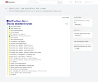 Allthatstats.com(All That Stats) Screenshot