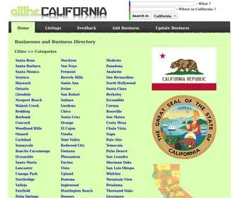 Allthecalifornia.com(California Business Directory) Screenshot