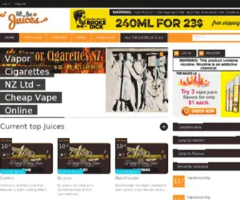 Allthejuices.com(All the Juices) Screenshot
