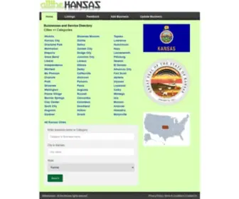 Allthekansas.com(Kansas Business Directory) Screenshot