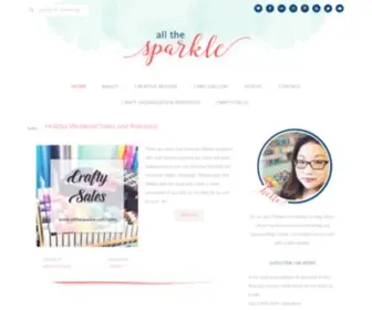 Allthesparkle.com(All the sparkle) Screenshot