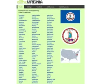 Allthevirginia.com(Virginia Business Directory) Screenshot