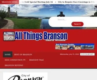 Allthingsbranson.com(ALL THINGS BRANSON and BRANSON TALK ALL THINGS BRANSON and BRANSON TALK) Screenshot