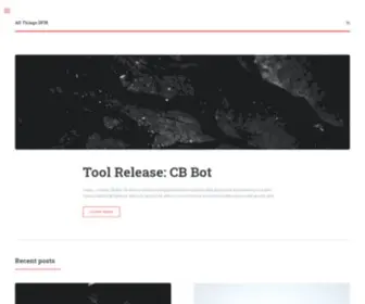 Allthingsdfir.com(All Things DFIR) Screenshot
