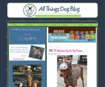 Allthingsdogblog.com(All Things Dog Blog All Things Dog Blog) Screenshot