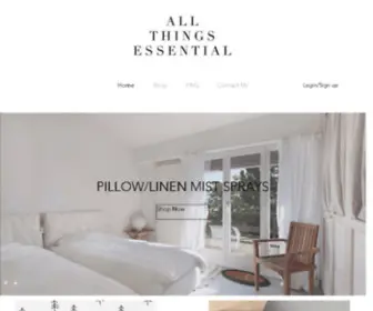 AllthingsessentialStore.com(All Things Essential) Screenshot