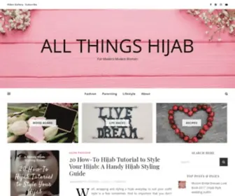 Allthingshijab.com(All Things Hijab) Screenshot