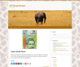 Allthingskenyan.com(All Things Kenyan) Screenshot