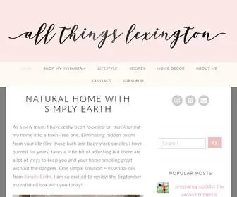 Allthingslexington.com(Lifestyle) Screenshot