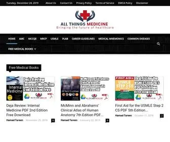 Allthingsmedicine.com(All Things Medicine) Screenshot