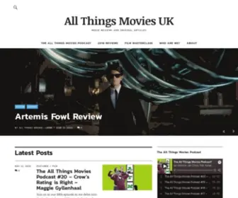 Allthingsmoviesuk.com(Movie Reviews and Original Articles) Screenshot