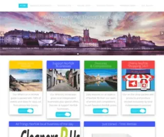Allthingsnorfolk.com(All Things Norfolk) Screenshot