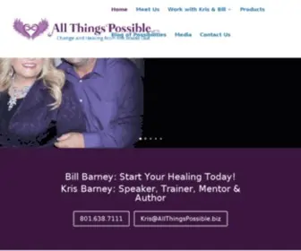 Allthingspossible.biz(All Things Possible) Screenshot