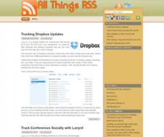 Allthingsrss.com(allthingsrss) Screenshot