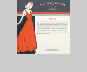 Allthingsvintageoakland.com(All Things Vintage) Screenshot