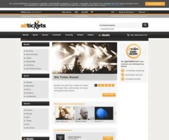 Alltickets.ch(Konzerte) Screenshot