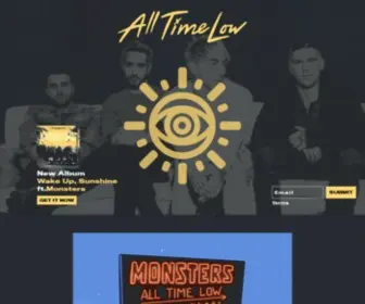 Alltimelow.com(All Time Low) Screenshot