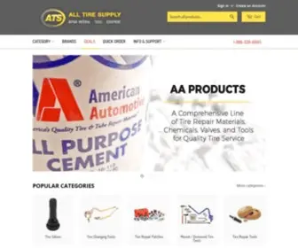 Alltiresupply.com(All Tire Supply) Screenshot