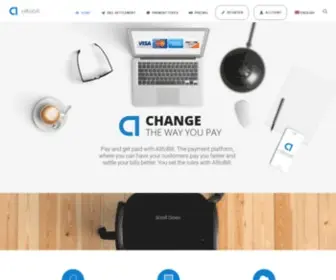Alltobill.com(The payment platform where you pay better and get paid faster) Screenshot