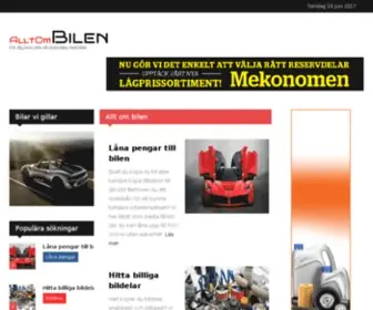 Alltombilen.com(Allt om Bilen) Screenshot