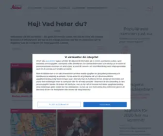 Alltomnamn.se(Allt om Namn) Screenshot
