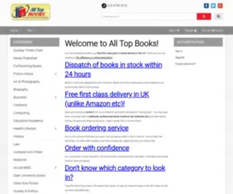 Alltopbooks.com(Sunday Times bestsellers) Screenshot