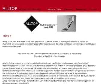 Alltop.org(Missie) Screenshot