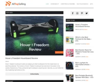 Alltopselling.com(Top rated Products and Reviews 2021) Screenshot