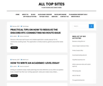 Alltopsite.com(alltopsite) Screenshot