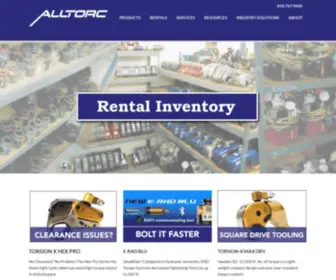 Alltorcusa.com(Torque Tools California) Screenshot