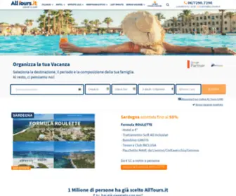 Alltours.it(I migliori hotel e villaggi turistici in Italia) Screenshot