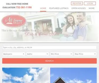 Alltownerealty.com(All Towne Realty) Screenshot