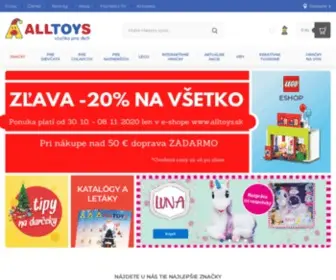 Alltoys.sk(Hračky pre deti) Screenshot