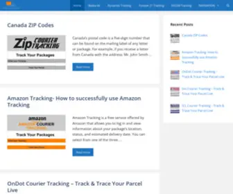 Alltrackingcourier.com(All Tracking Courier) Screenshot