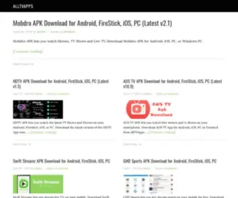 Alltvapps.com(One Spot for Streaming Sites and Apps) Screenshot
