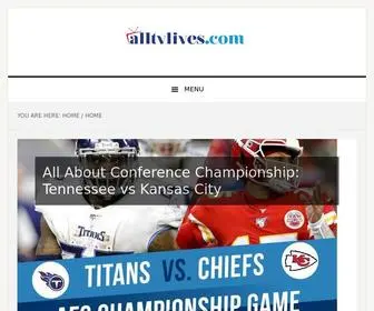 Alltvlives.com(A New Generation Online Tv Without Cable) Screenshot