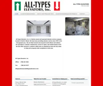 Alltypeselevators.com(Alltypeselevators) Screenshot