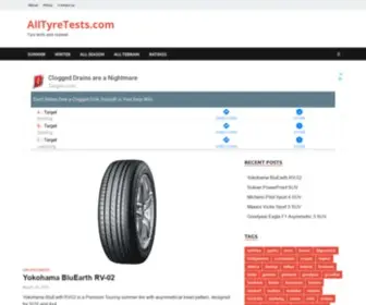 Alltyretests.com(Tyre tests and reviews) Screenshot