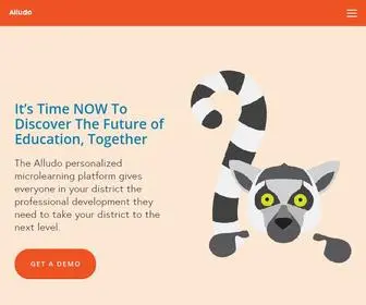 Alludolearning.com(Alludo) Screenshot