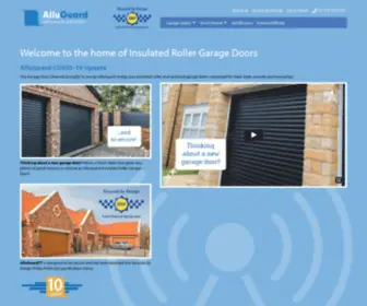 Alluguard.co.uk(AlluGuard Insulated Roller Garage Doors) Screenshot