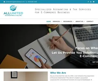 AllunitedcPa.com(New home) Screenshot