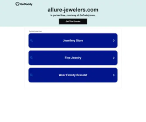 Allure-Jewelers.com(Allure Jewelers) Screenshot