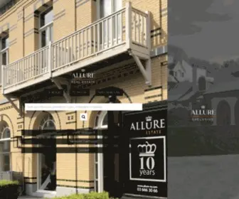 Allure-RE.com(Allure Real Estate) Screenshot
