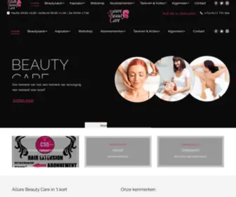 Allurebeautycare.nl(Allure Beauty Care) Screenshot