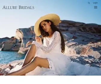 Allurebridals.com(Allure Bridals) Screenshot