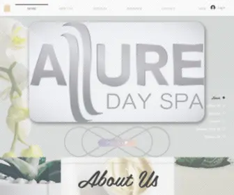 Allureds.com(Allure Day Spa) Screenshot