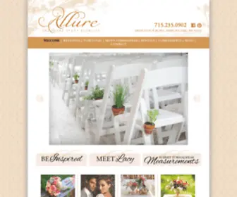 Allureeventflorists.com(Allure Florists) Screenshot